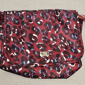 Quo Leopard Print Toiletry Bag